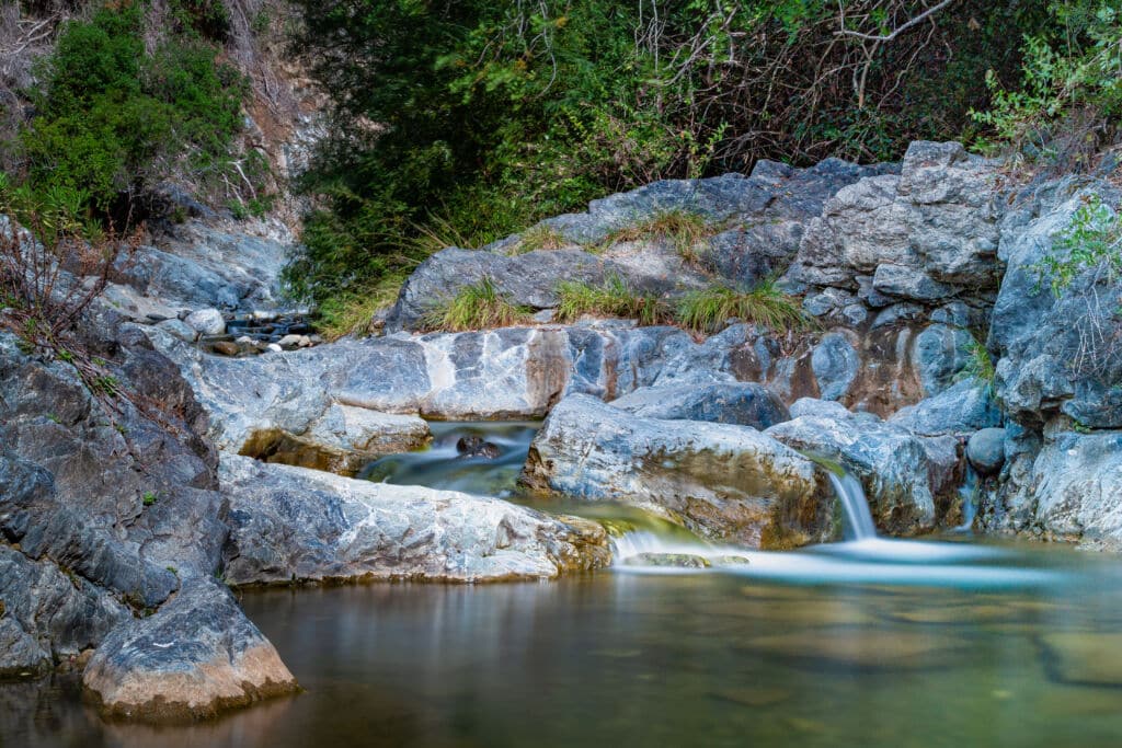 Charco del Canalón, en Málaga. Por Unodeaquí.