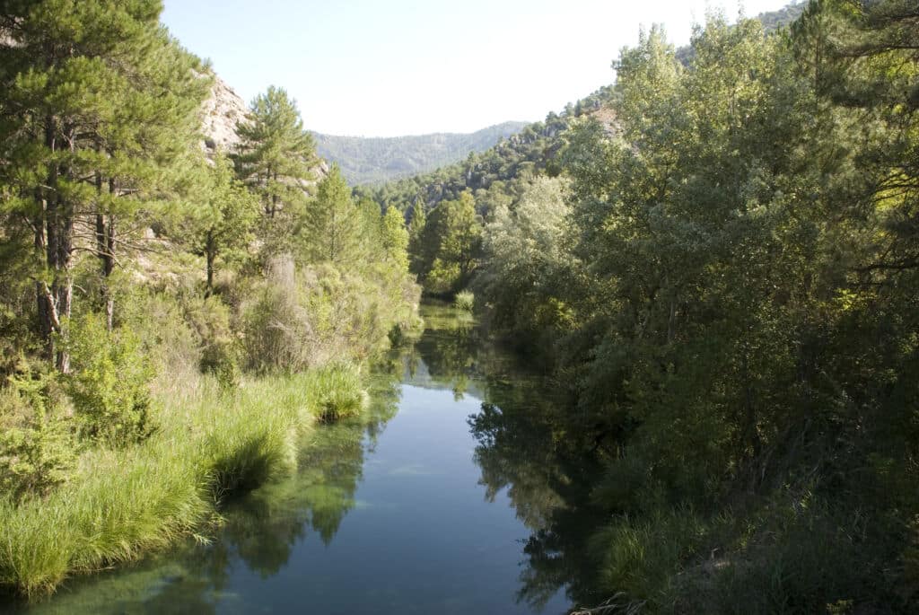 El río Escabas, en Cuenca. Por Fbaiges - Trabajo propio, CC0, https://commons.wikimedia.org/w/index.php?curid=10749867