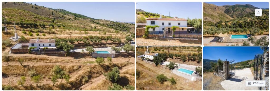 Cortijo El Chopo (Bayarque, Almería).