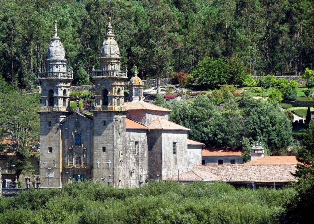 Iglesia de Santiago en Padrón, A Coruña. Por CDN