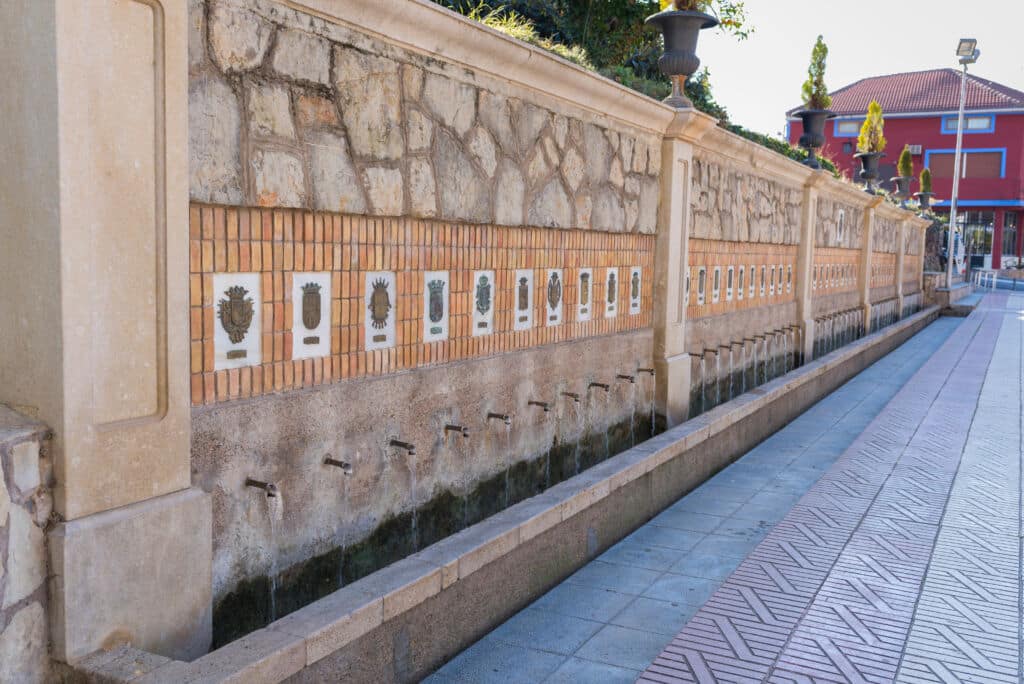 Fuente de los 50 Caños de Segorbe. Por josfor.