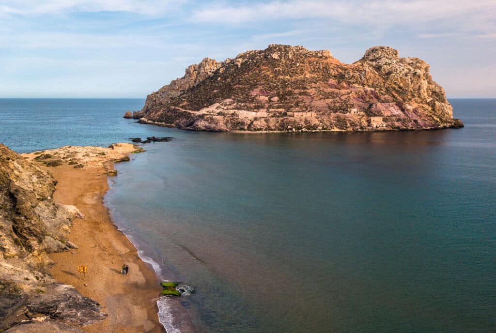 Isla del Fraile, en Águilas (Murcia). Por David.