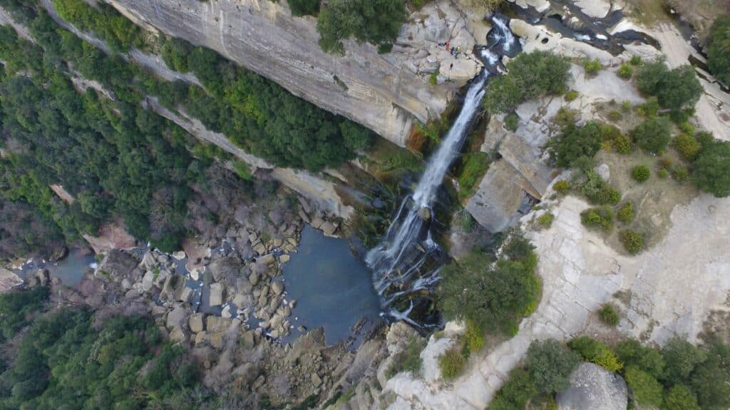 Salto de Sallent. Por Viajarruteando.