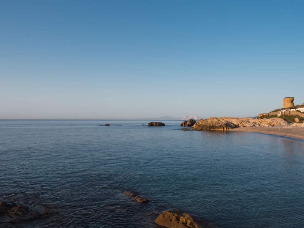 Playa de Punta Chullera, en Manilva (Málaga). Por Dani