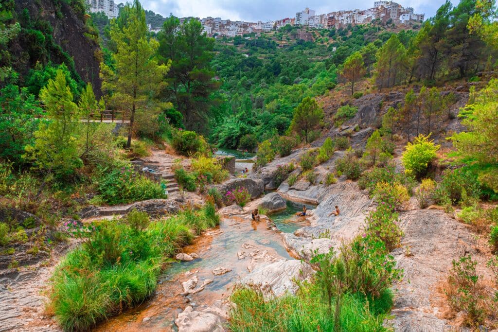 Ruta de los molinos de agua en Lucena del Cid. Por David.