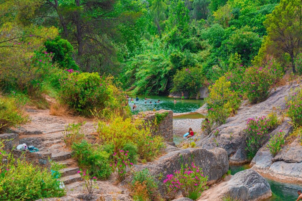 Ruta de los molinos de agua en Lucena del Cid. Por David.