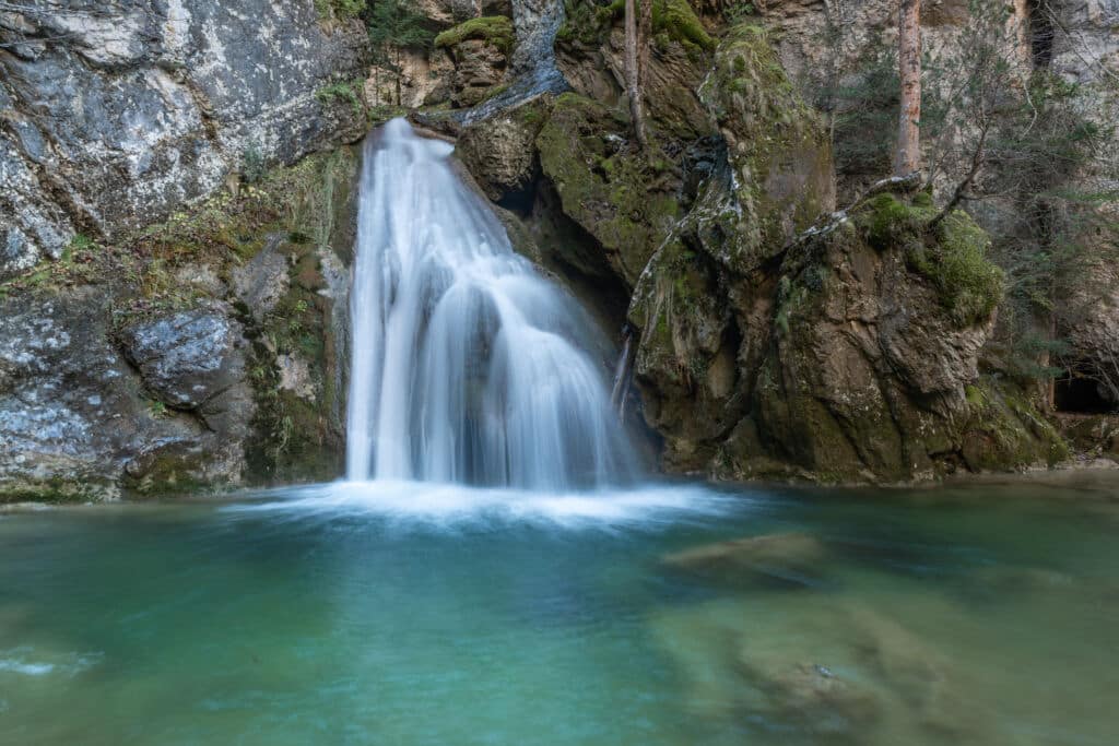 Cascada de Belabarce. Por Noradoa.