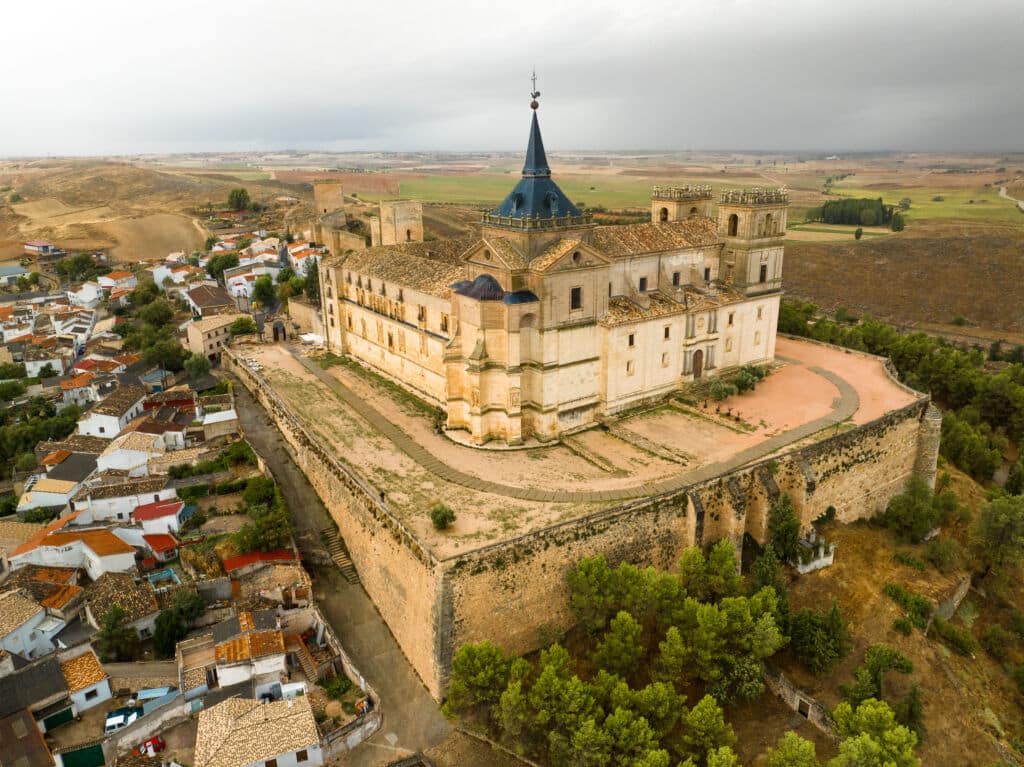Monasterio de Uclés, en Cuenca. Por Fotos ZonaFreeDrone.
