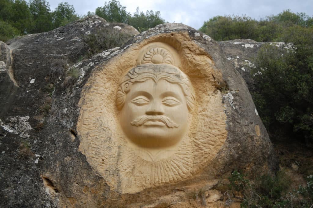 Ruta de las caras de Buendía