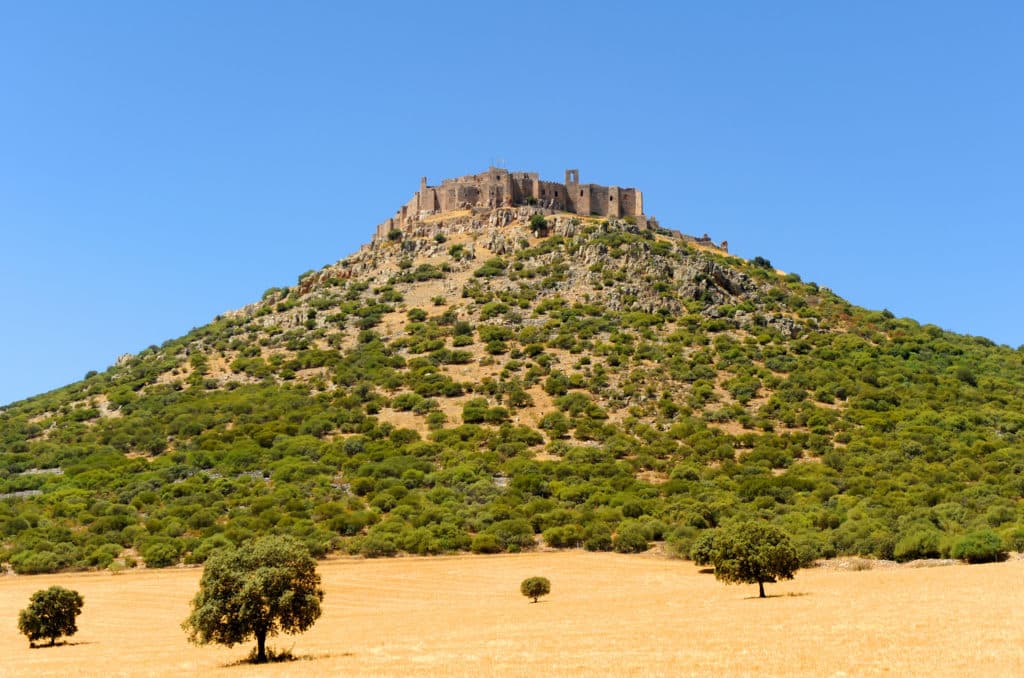 Castillo de Calatrava la Nueva, Castilla la Mancha, España