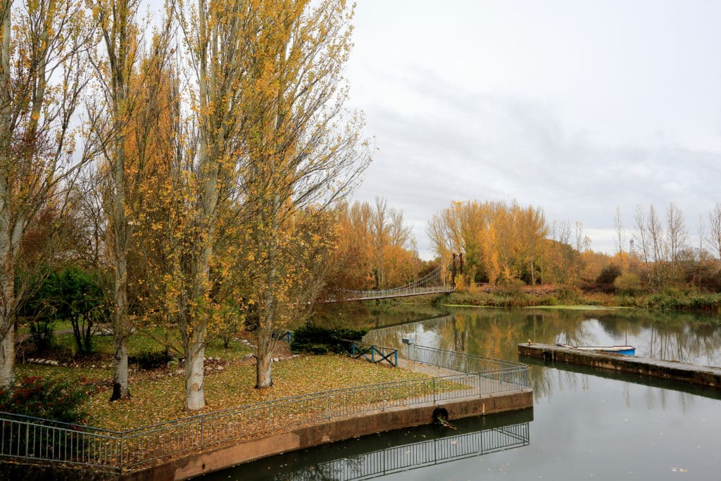 Canal de Castilla en Alar del Rey