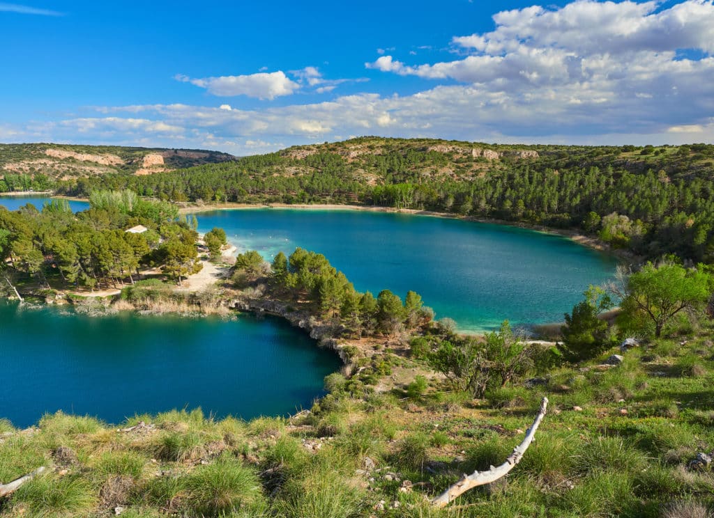 Lagos en España. Parque Natural de las Lagunas de Ruidera