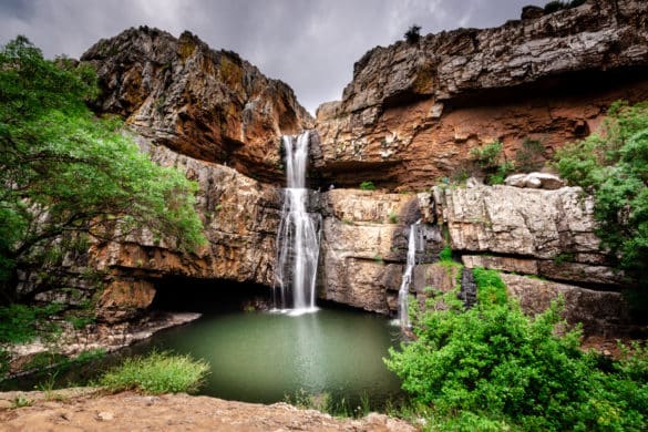 La Cimbarra, el salto de agua oculto en Sierra Morena