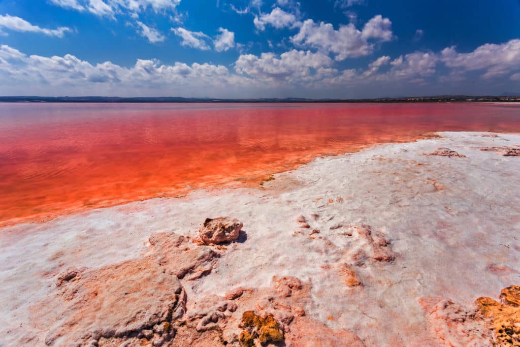 lagos de colores