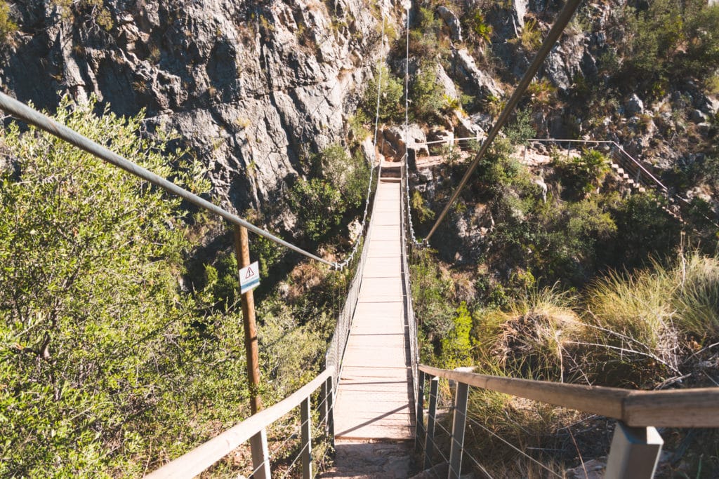 Ruta de los puentes colgantes, Chulilla