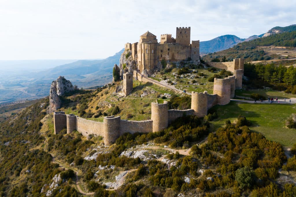 Castillo de Loarre, uno de los monumentos más importantes de la España rural