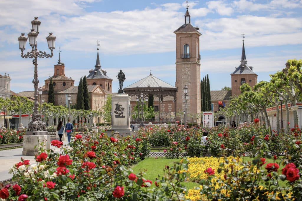 Plaza de Cervantes en Alcalá de Henares