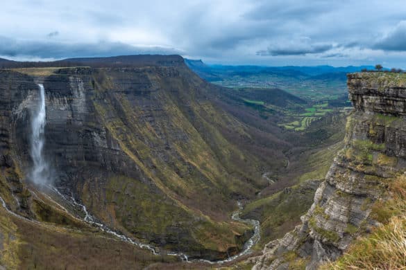 El salto del Nervión: rutas para ver la mayor cascada de España