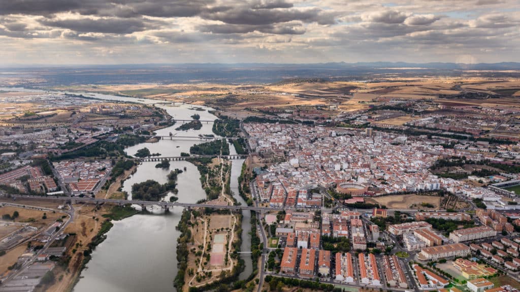 Mérida desde el aire