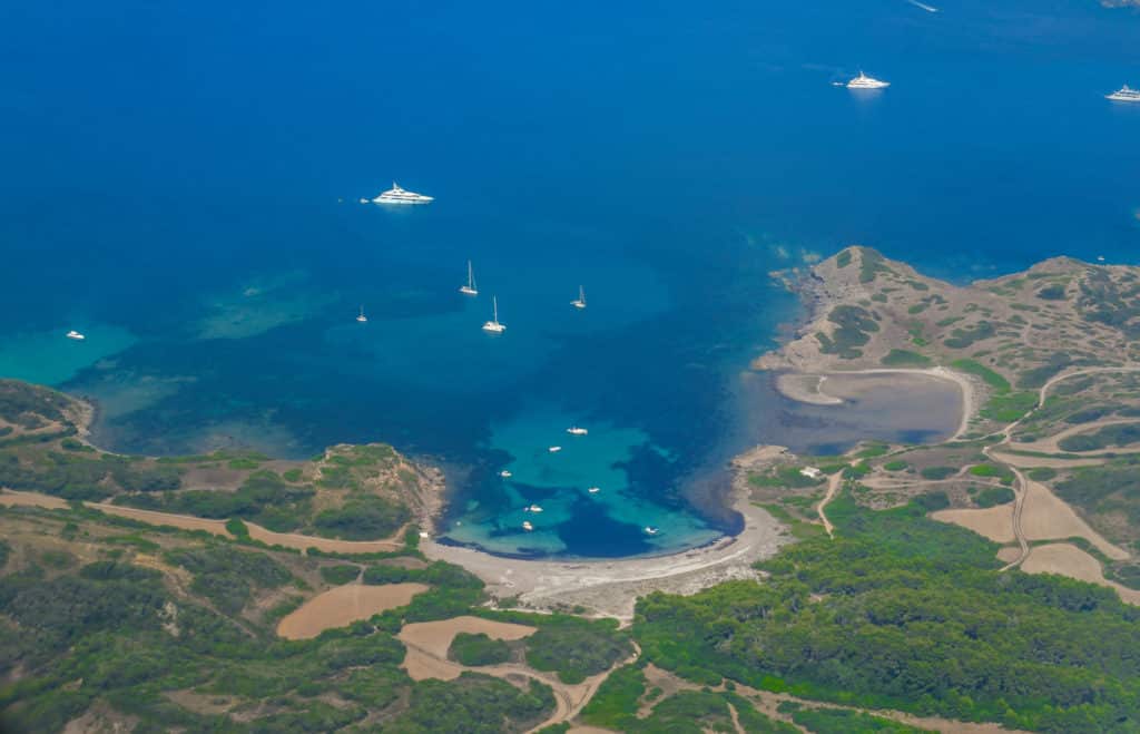 Cala Sa Torreta en Menorca. Por Roberto