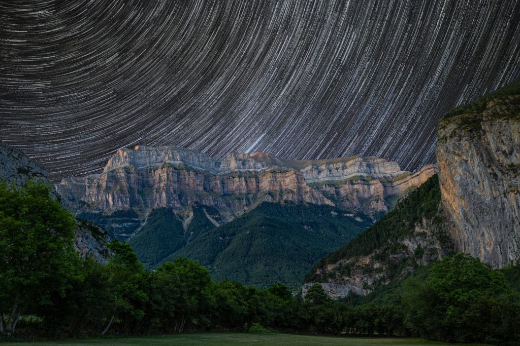 Estrellas en Ordesa y Monte Perdido