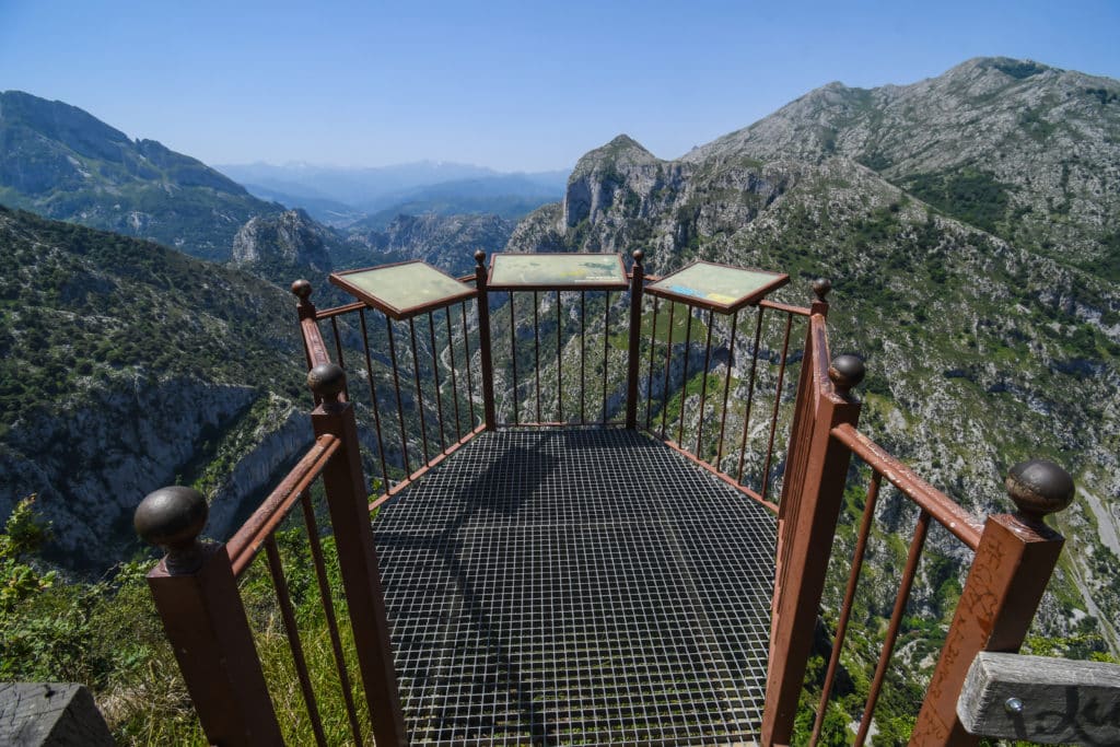 Mirador de Santa Catalina en La Hermida