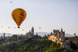 5 mejores lugares para volar en globo en España