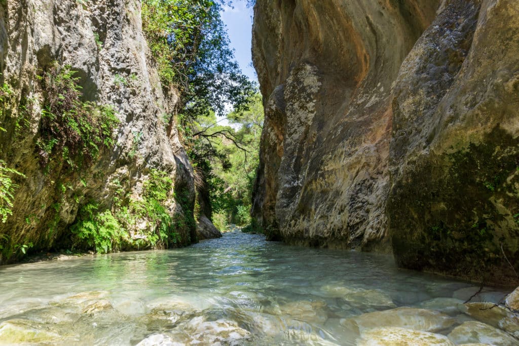 Cahorros del río Chillar