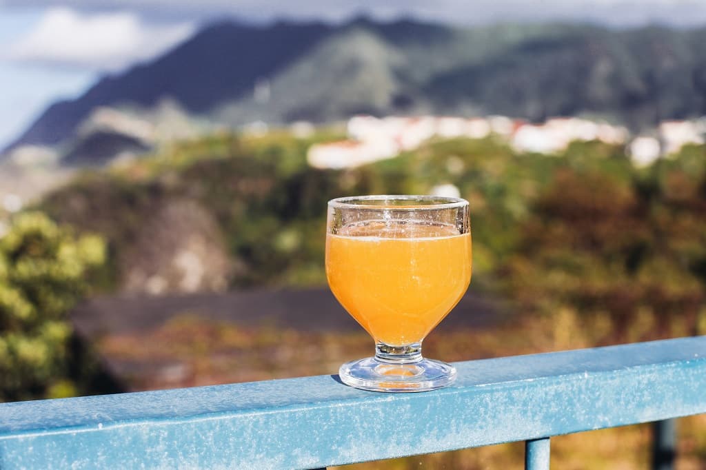 Poncha, bebida típica de Madeira