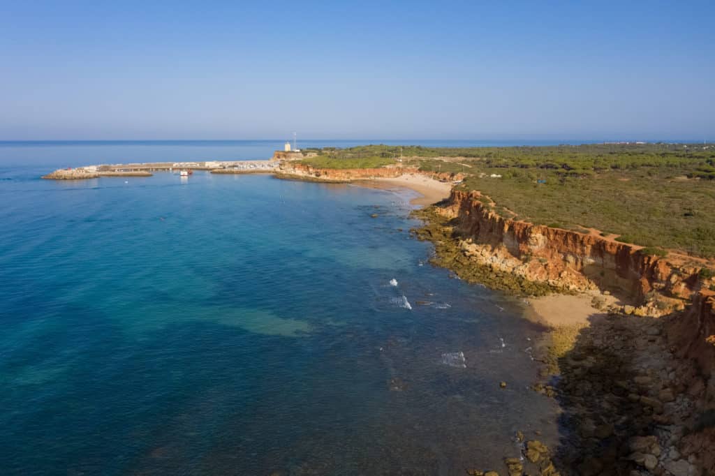 Ruta por las calas de Roche, Cádiz