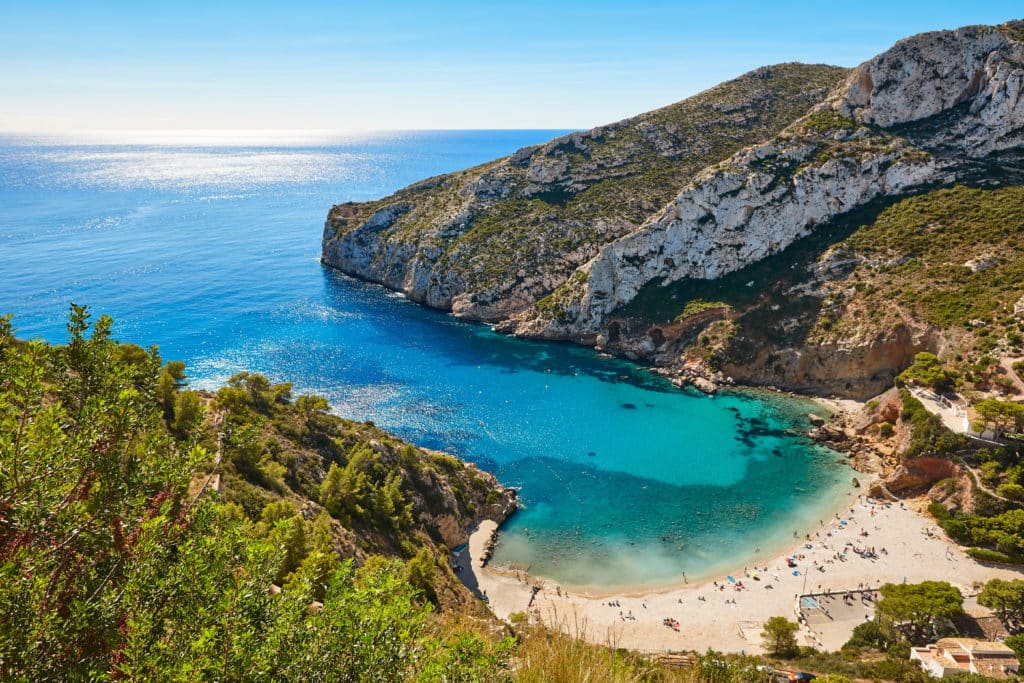 Mejores playas de la Comunidad Valenciana: Cala Granadella