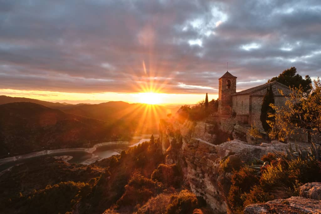 Atardecer en Siurana, Tarragona