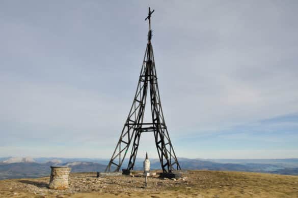 La Torre Eiffel del monte Gorbea