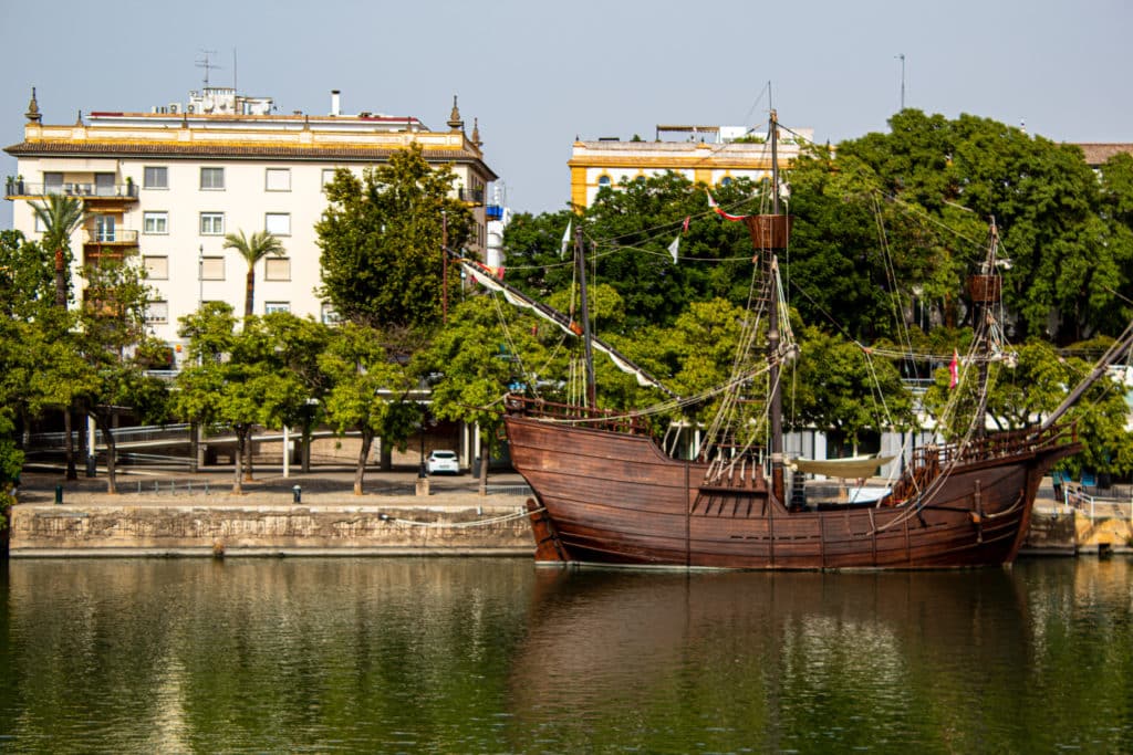 Nao Victoria en Sevilla