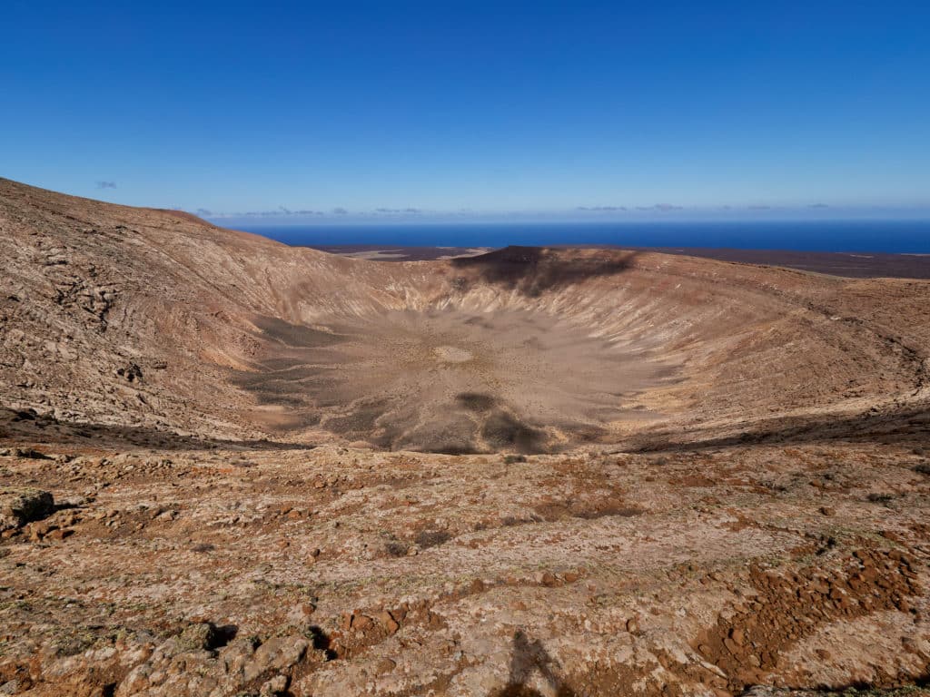 Ruta a la Caldera Blanca, Lanzarote