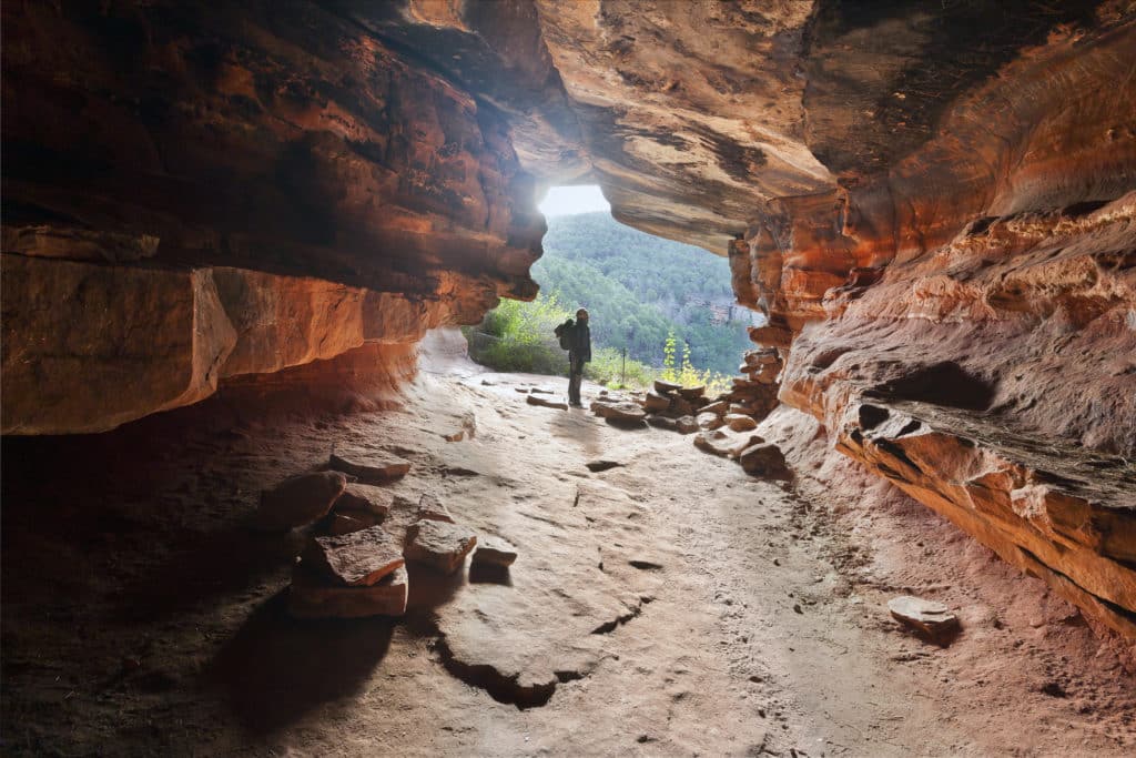 Cueva en el Cañón del rio Gallo