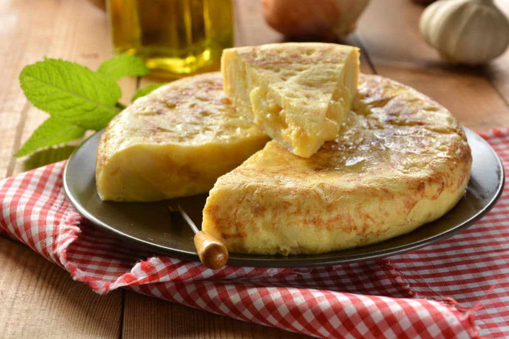 Tortilla de patatas.