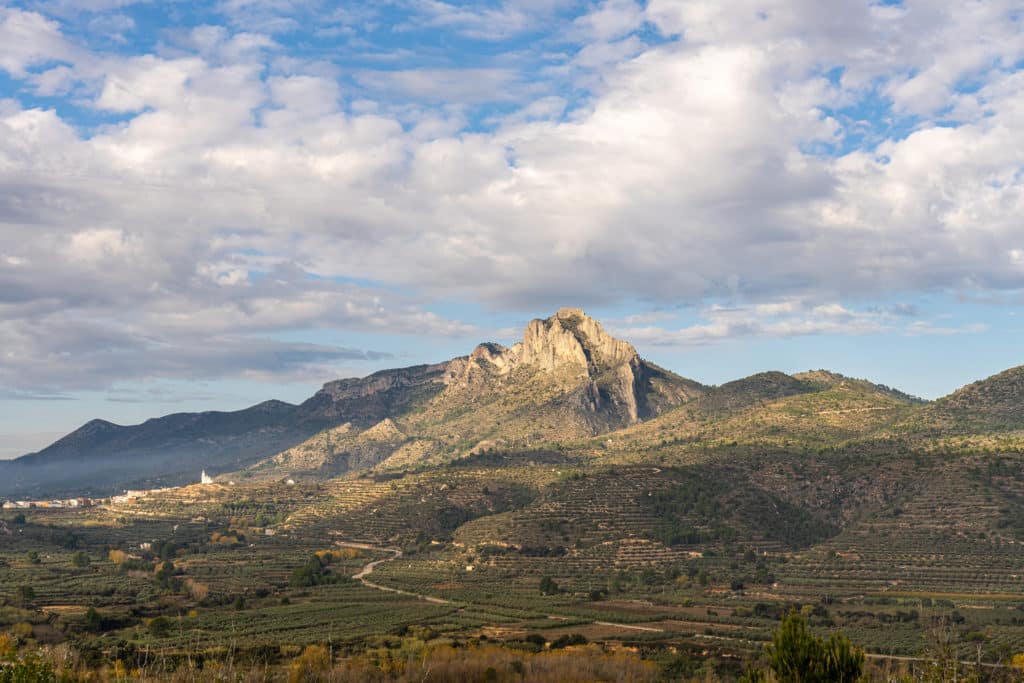 Benicadell, una de las montañas más altas de Alicante