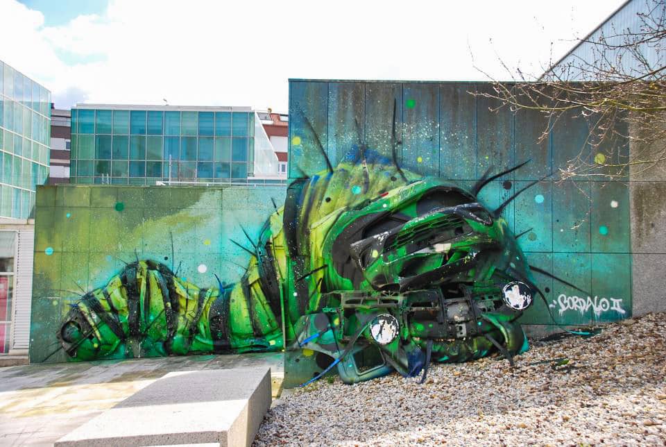 Trasherpillar de Bordalo II