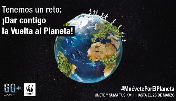 Te invitamos a participar en el reto de WWF: ¡Dar contigo la vuelta al Planeta!