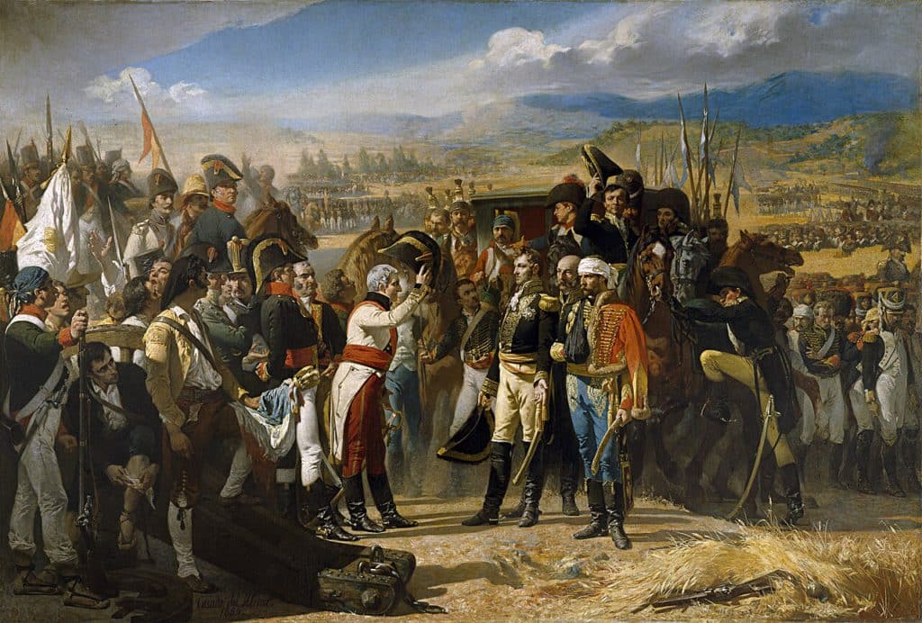 La Rendición de Bailén. José Casado del Alisal. Museo del Prado.