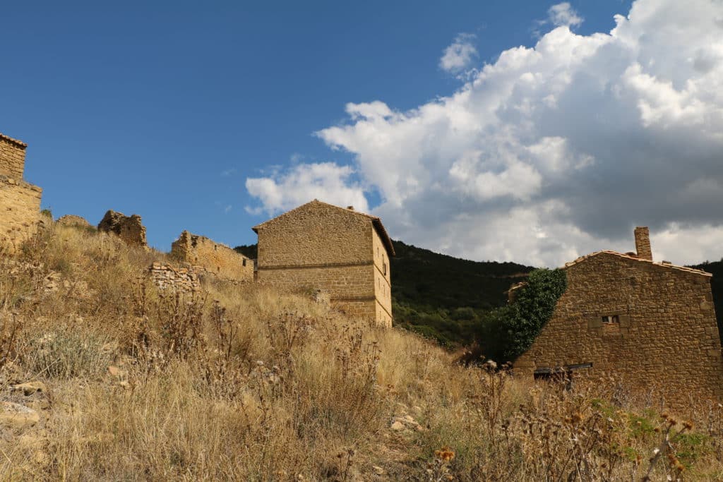 Peña, uno de los pueblos abandonados de Navarra