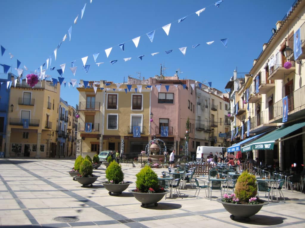 Plaça Major de Sant Mateu