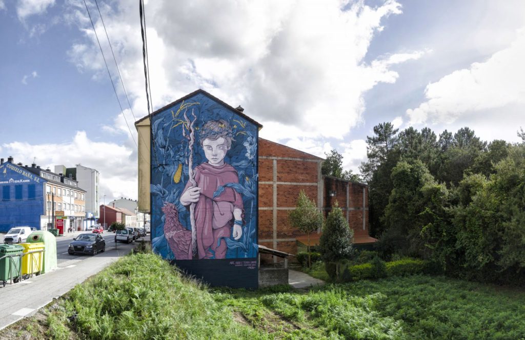Ruta de street art en Galicia