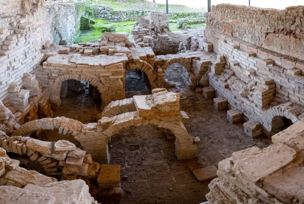 Termas de la ciudad romana de Munigua