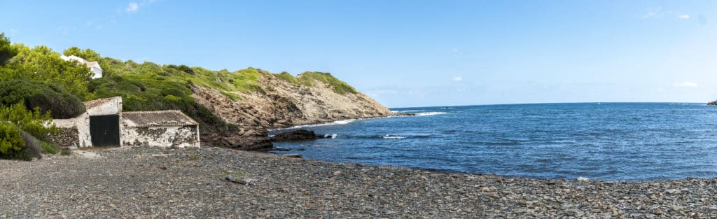 Cala Morella Nou beach,Minorca Island.2017.