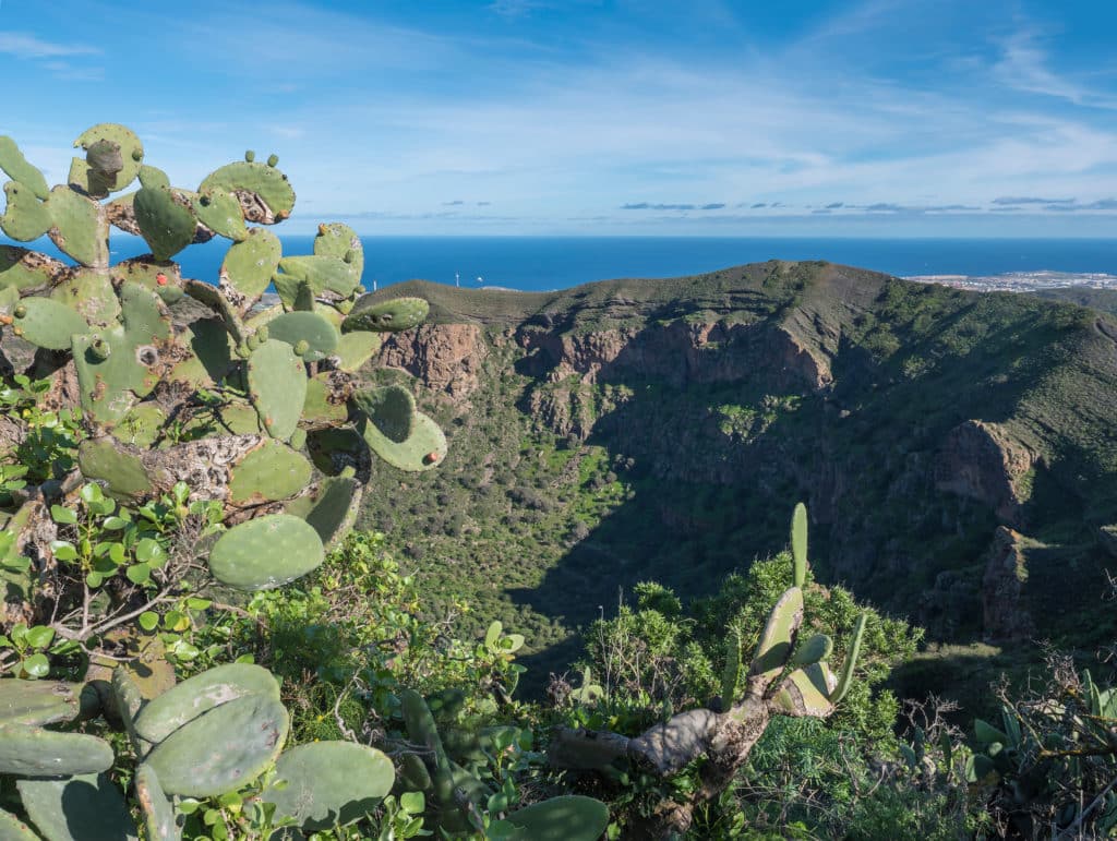 Caldera de Bandama, una de las rutas por los volcanes de Gran Canaria