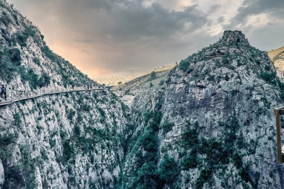 «El Caminito del Rey» de Relleu: una pasarela a 50 metros de altura