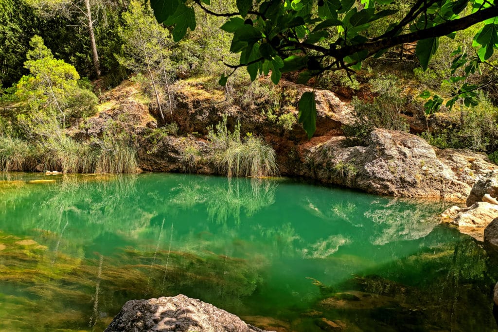 Piscinas naturales en Andalucía: Charco del Aceite, en las sierras de Cazorla, Segura y Las Villa