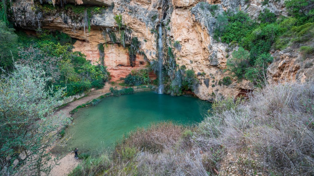 Cueva del Turche, una de las pozas en la Comunidad Valenciana donde bañarse